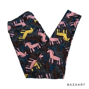LuLaRoe TC Original Unicorn Leggings. Good used condition.
